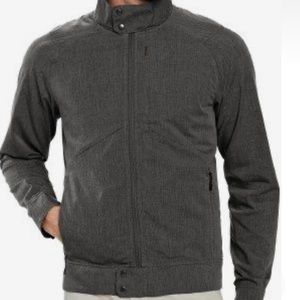 Nau Men’s Dark Gray zip up organic cotton jacket Sz. S